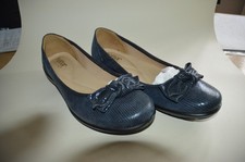 Hotter Jewel Navy Lizard flat