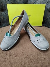 Livvy Pebble Grey Flat Shoes