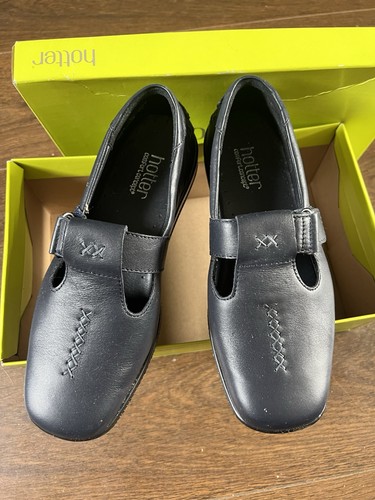 Navy hotter shoes size - shoes,