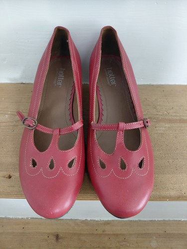 Hotter red mary jane - hotter, heeled