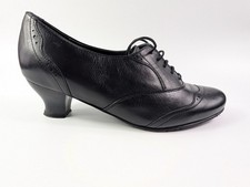 Hotter Mambo Black Leather Mid