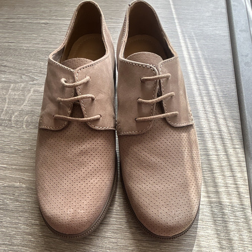 Hotter oxford suede beige - hotter,